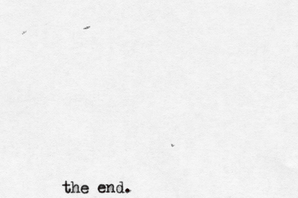 the end. 