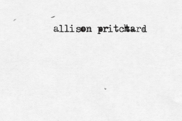 allison pritchard t 