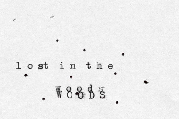 l o st i n t h e w o o d s W O O D S . . . . . . . . . . . 