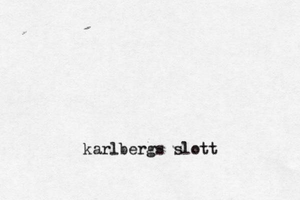 karlbergs slott