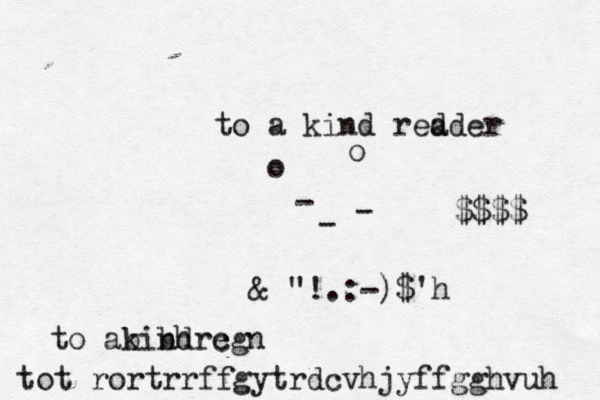 tot rortrrffgytrdcvhjyffgghvuh to akindre b bh cgn to a kind red ader o o - - - $$$$ &@"!.:-)$'h 