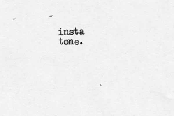 insta tone.