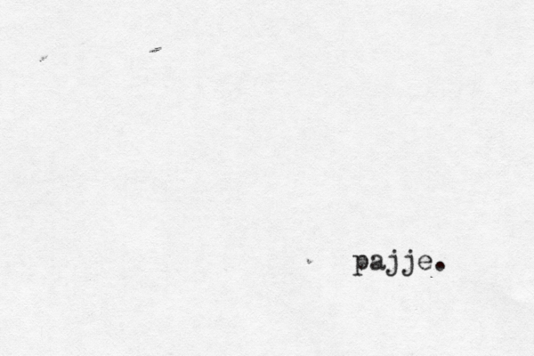 pajje. 