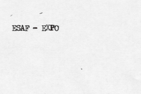 ESAF - EXPO