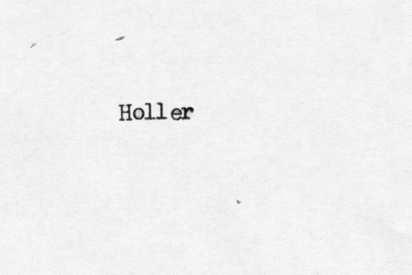 Holler 