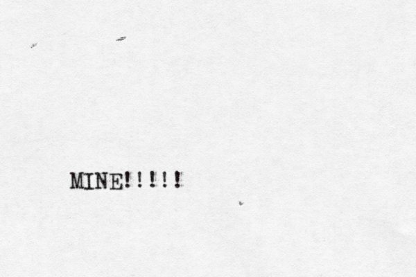 MINE!!!!!