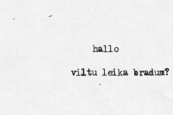 hallo viltu leika brað dum! ? 