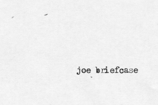 joe briefcase 
