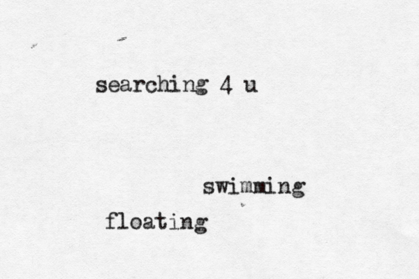swimming floating searching 4 u 