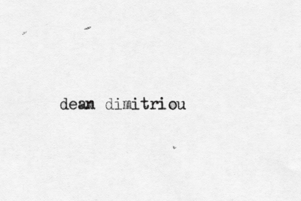 dean dimitriou 