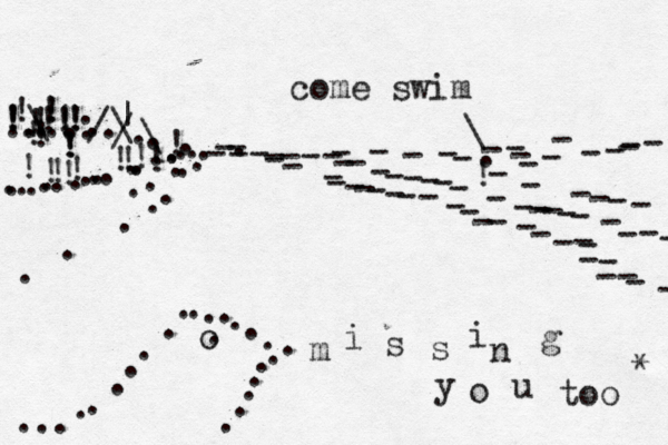 .---------------------------------------- -----------------------------------............ .......... ..................../:/ !!!!!!!!!!!!!!!!! !!!!!!!!!!\\|\ ............ ......... . . o . m i s s i n g y o u too * ! . \ come swim 