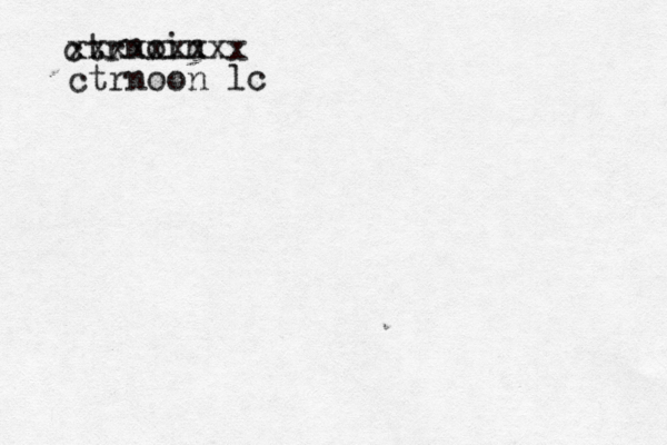 ctr noin ctrnoon xxxxxxxxx lc 