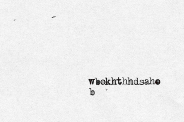 wbokhthhdsaho b