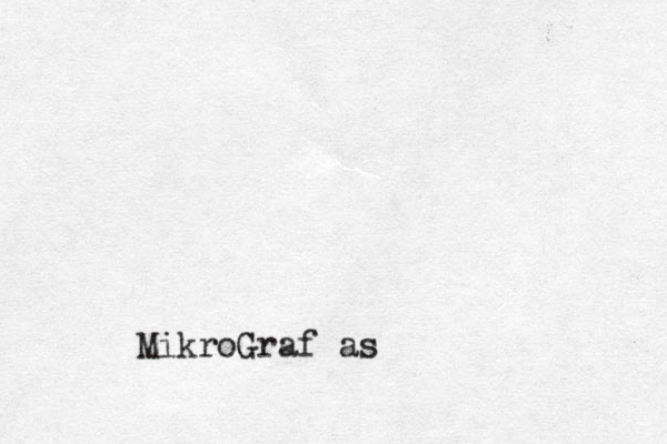 MikroGraf as 