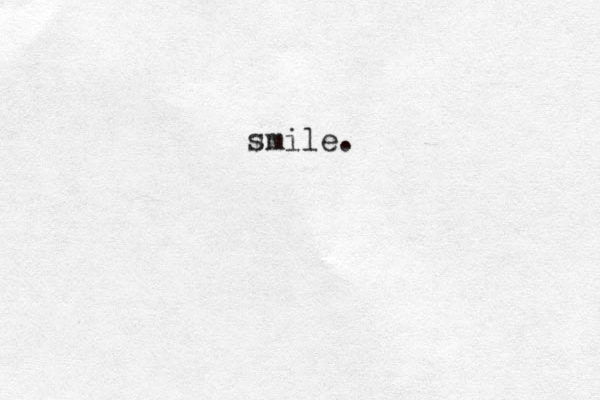 smile.
