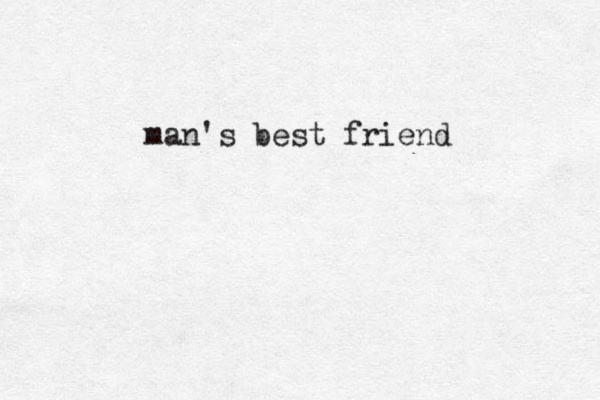 man' s best friend 