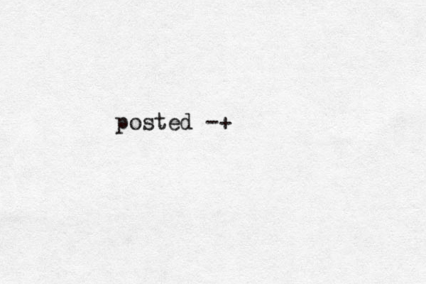 posted -> < ] +
