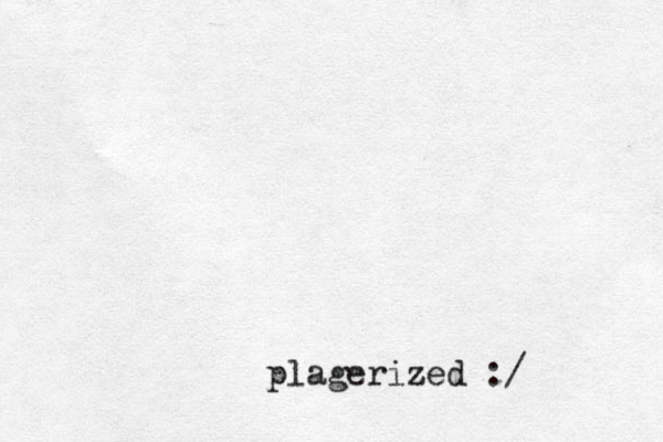 plagerized :/