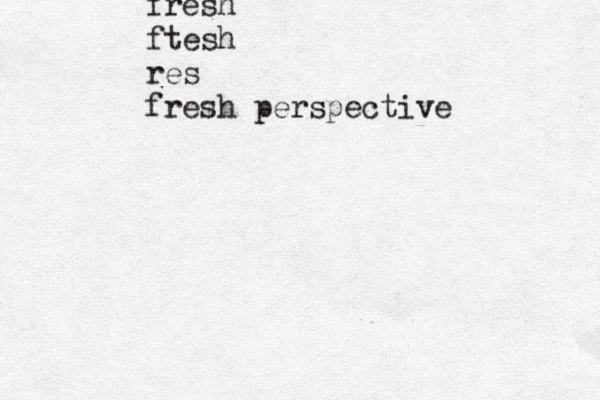 fresh ftesh res fresh perspective