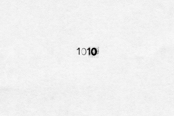 1010 0 0 0 0 0 0 0 0 0 0