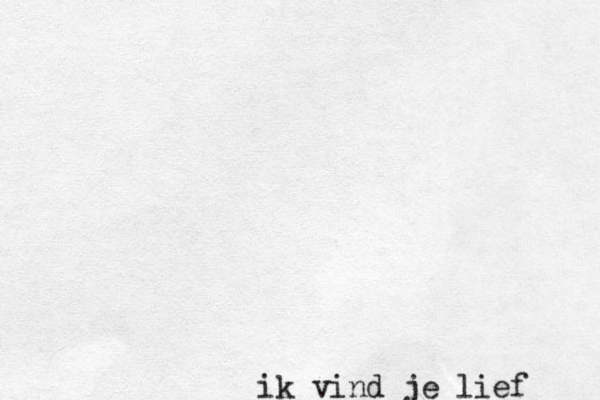 ik vind je lief 