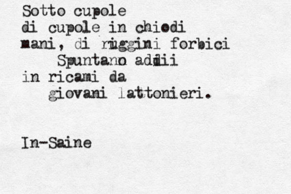 Sotto cupole di cupole in chiodi mani, di ri uggini forbici Spuntann o adii d i in ricami da giovani lattonieri. In-Saine