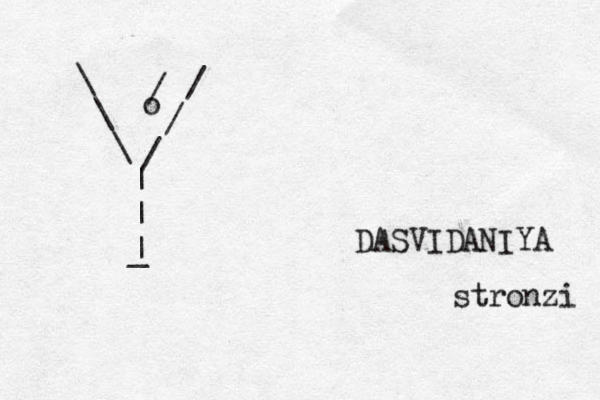 DASVIDANIYA stronzi \ \ \ | | | _ / / / o / 