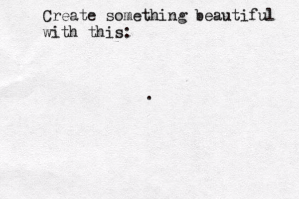 Create something beautiful with this: . 