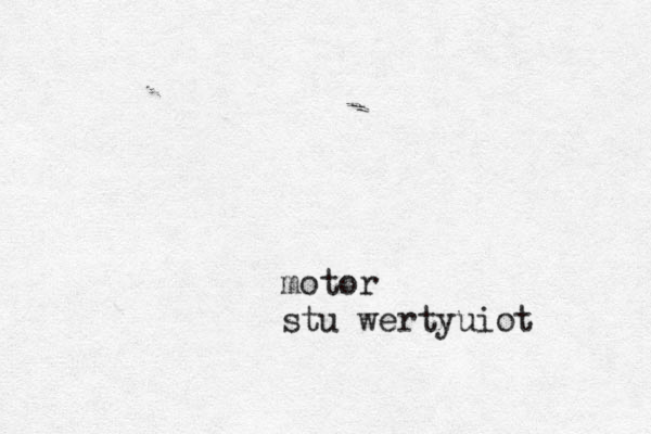 m otor stu wertyuiot 