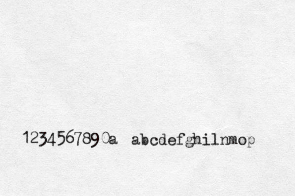 1234567890a abcdefghilnmop 