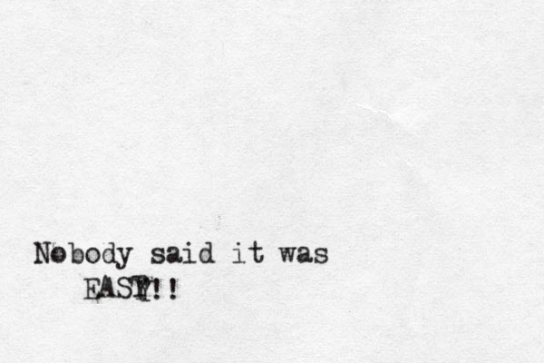 Nobody said it was EAST Y Y !! 