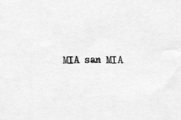 MIA san MIA