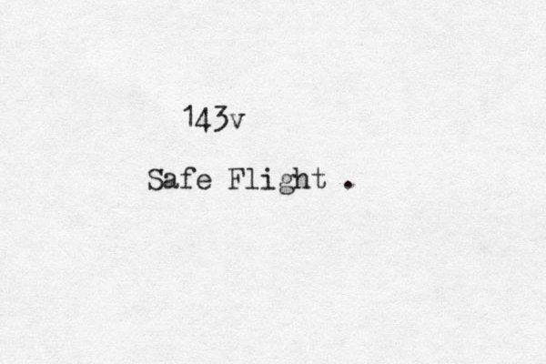 143v Safe Flight .