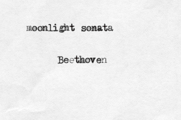 moonlight sonata Beethoven 
