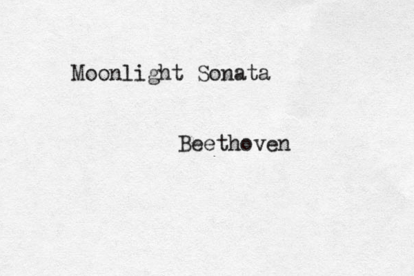 Moonlight Sonata Beethoven 
