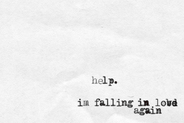 help . im falling in lobd ve again 