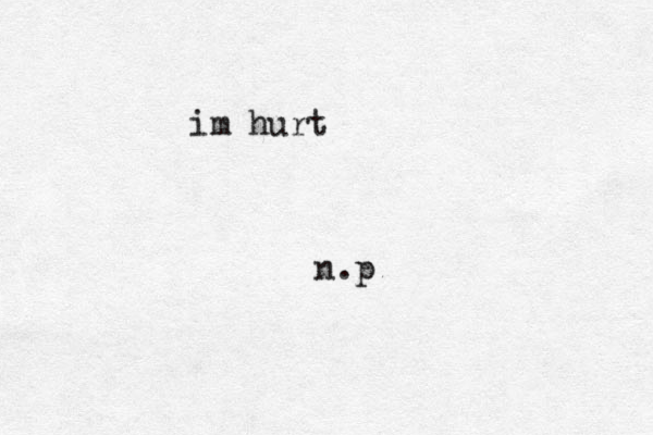 im hurt n.p