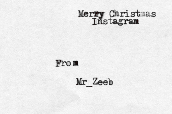 Merry Christmas Instagram r Fro m m Mr_Zeeb