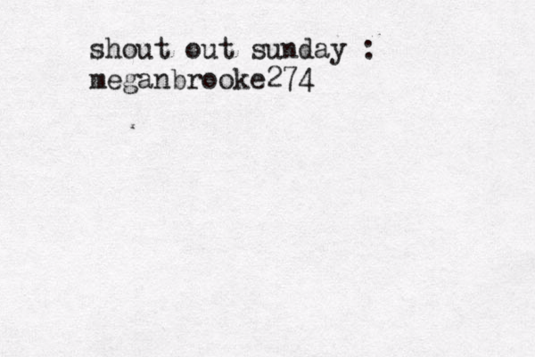 Sh shout out sunday : meganbrooke274 
