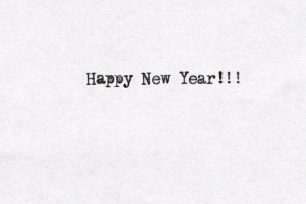 Happy New Year!!!