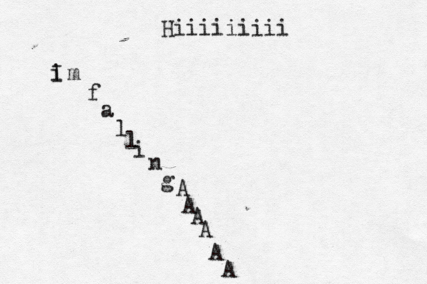 Hiiiiiiiii i I mfallingAAAAAA 