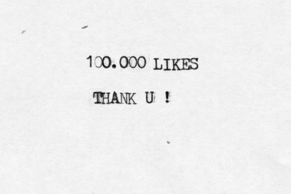 100.000 LIKES THANK U !