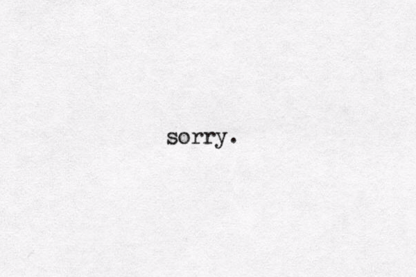 sorry.
