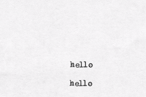hello hello