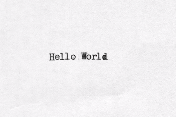 Hello World
