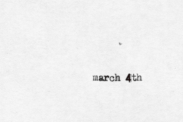 march 4th