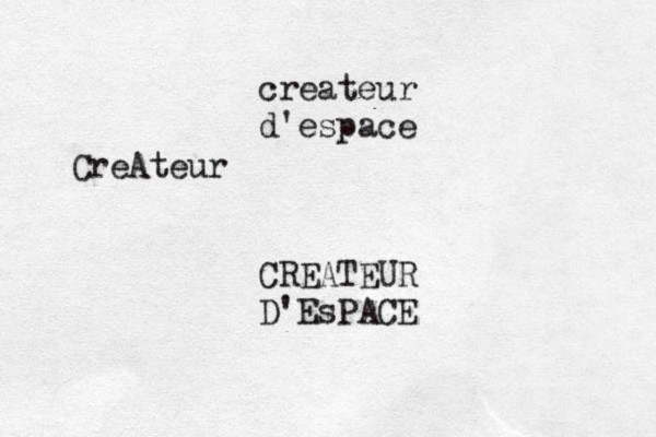 createur d'espace CREATEUR D'EsPACE CreAteur 