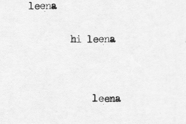 leena leena hi leena
