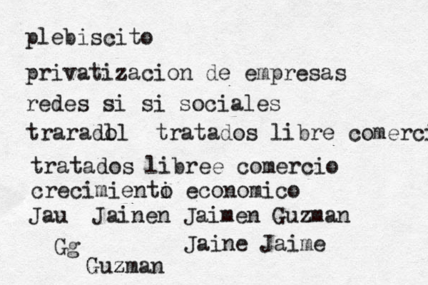 plebiscito privatizacion de empresas redes si si sociales trarado ll tratados libre comercio tratados libree comercio crecimie ti n o economico Jau Jainen Jaimen Guzman Jaine Jaime Gg Guzman z G