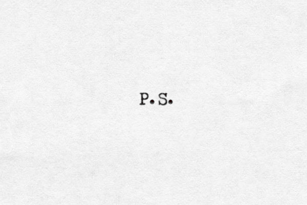 P.S.